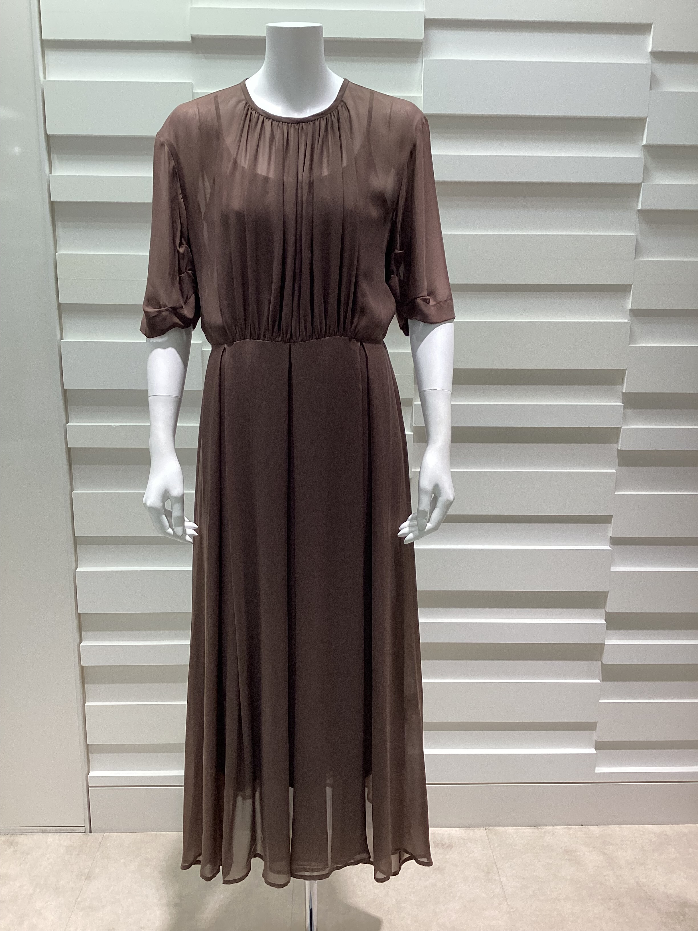 フレンチレトロ シフォンドレス