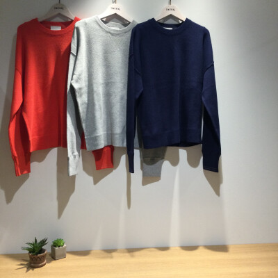 COTTON KNIT PULLOVER 
