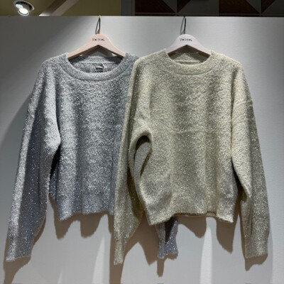 ＜エドウイン＞GLITTER　KNIT　PULLOVER