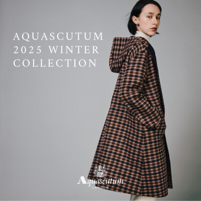 〈アクアスキュータム〉で大人気！リバーシブルコートが入荷いたしました。