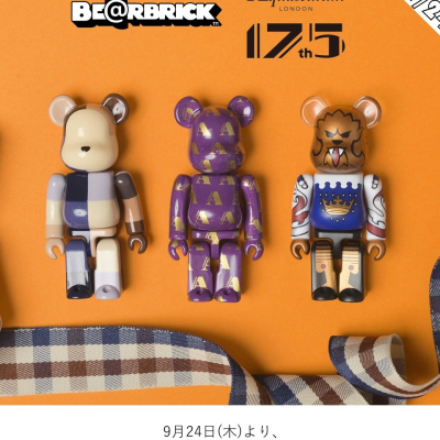 <175th Aquascutum×BE＠RBRICK > 