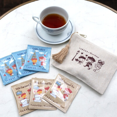 【11月1日より】TABASA Fair開催　TABASA ×カレルチャペック紅茶店オリジナルティーポーチプレゼント