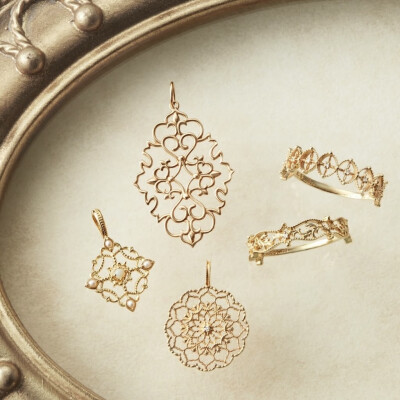 人気の透かしデザイン