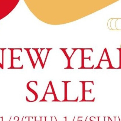 NEW　YERA　SALE！！