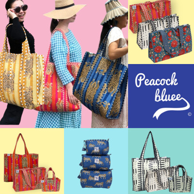 〈 peacockbluee （ピーコックブルー）〉期間限定ショップ