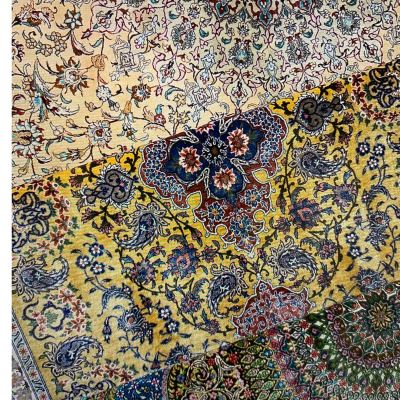 ペルシャ絨毯【クムシルク】の美✨✨