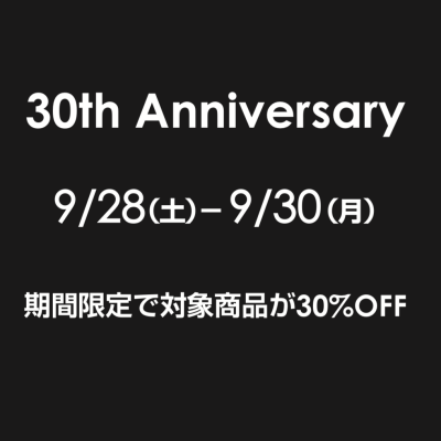 〈JNBY〉30th  Anniversary‼️