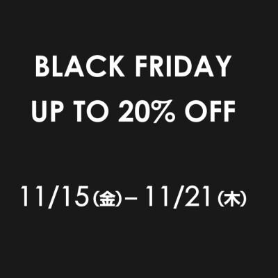 〈JNBY〉BLACK FRIDAY 20%OFF‼️