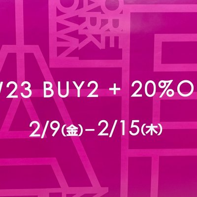 〈JNBY〉AW23 BUY2＋20%OFF！！